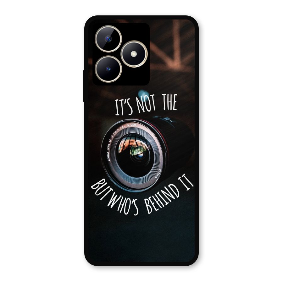 Camera Quote Metal Back Case for Realme C53