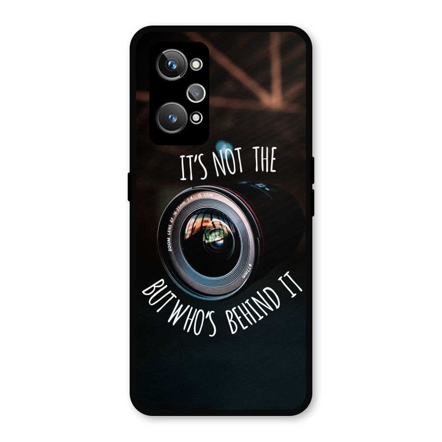 Camera Quote Metal Back Case for Realme GT 2