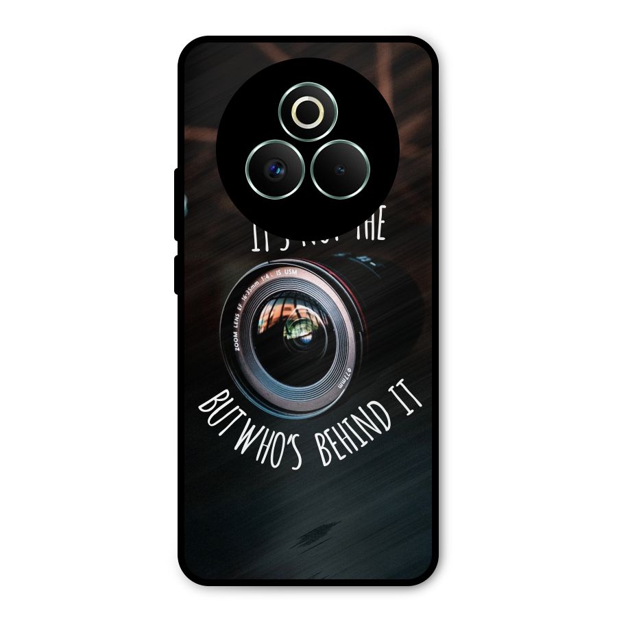 Camera Quote Metal Back Case for Realme P3 Pro