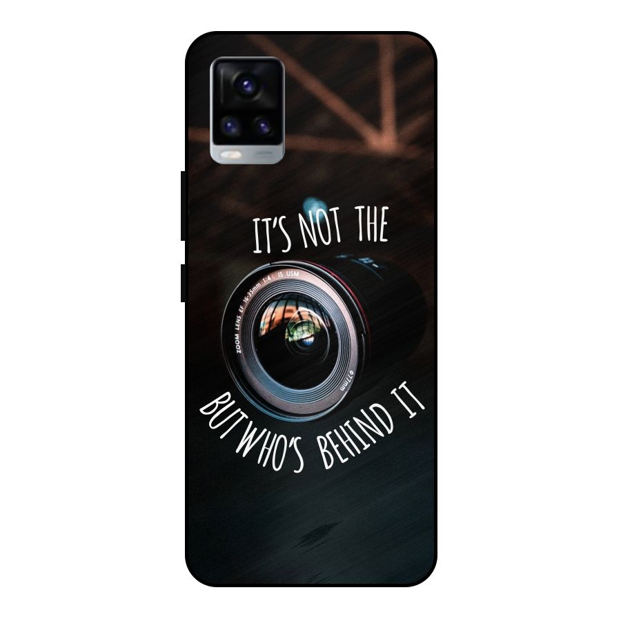 Camera Quote Metal Back Case for Vivo V20