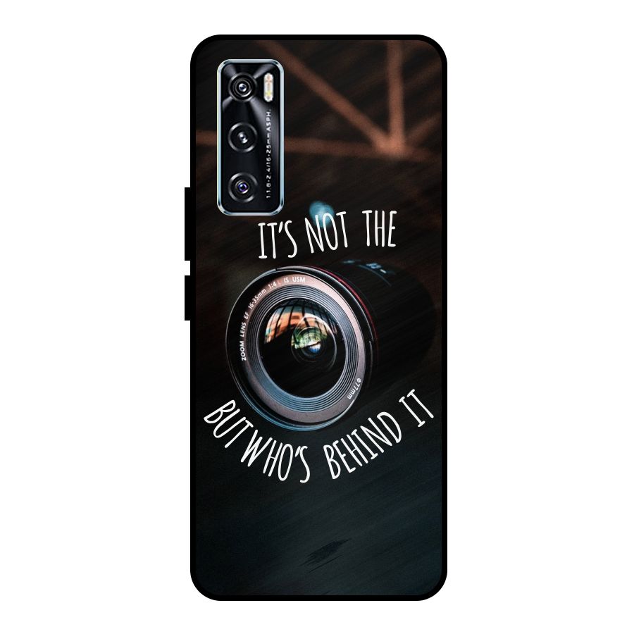 Camera Quote Metal Back Case for Vivo V20 SE