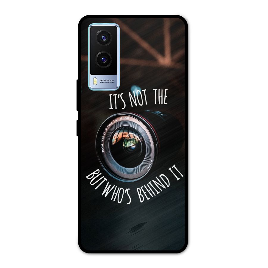 Camera Quote Metal Back Case for Vivo V21e 5G