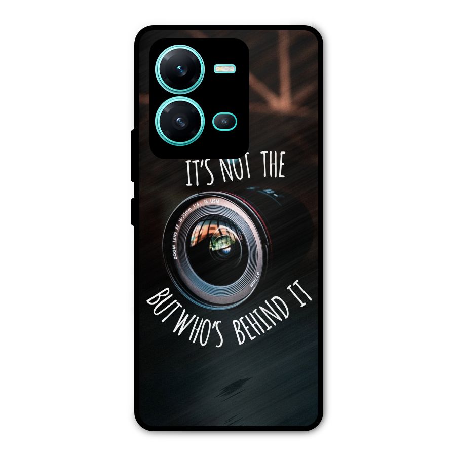 Camera Quote Metal Back Case for Vivo V25