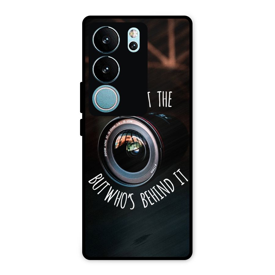 Camera Quote Metal Back Case for Vivo V29