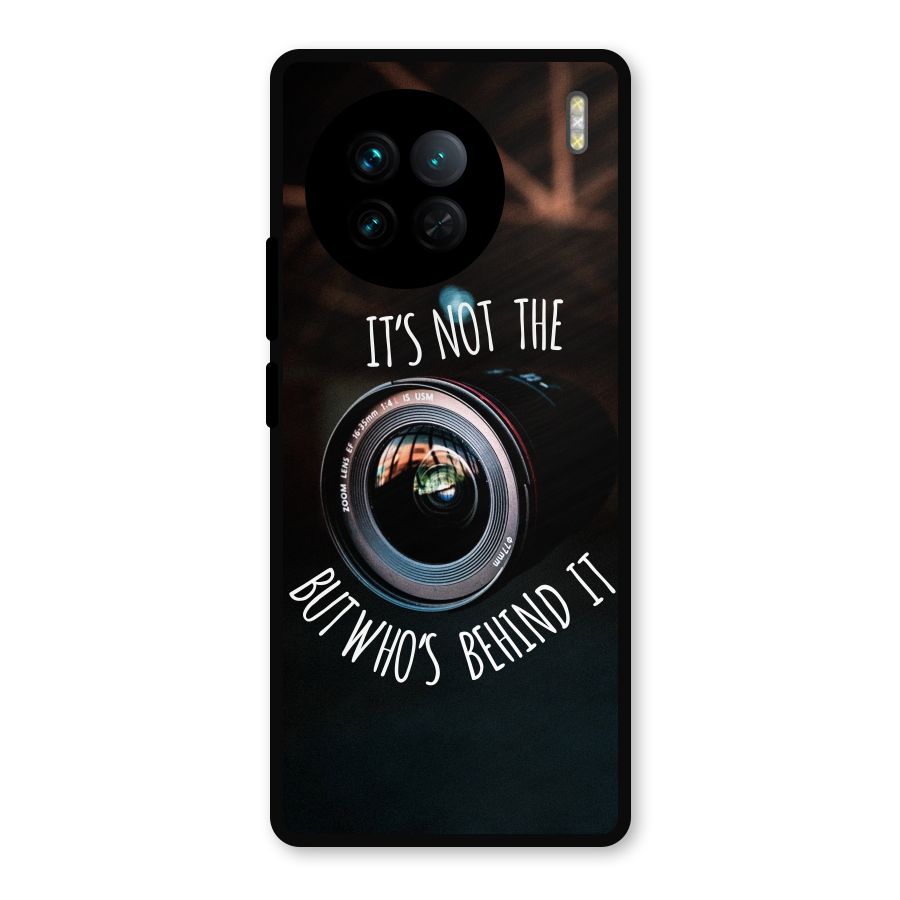 Camera Quote Metal Back Case for Vivo X90
