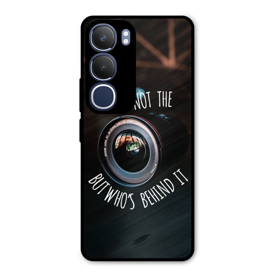 Camera Quote Metal Back Case for Vivo Y29