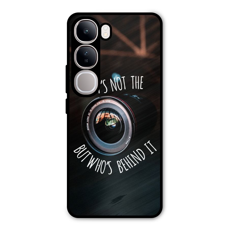 Camera Quote Metal Back Case for Vivo Y300