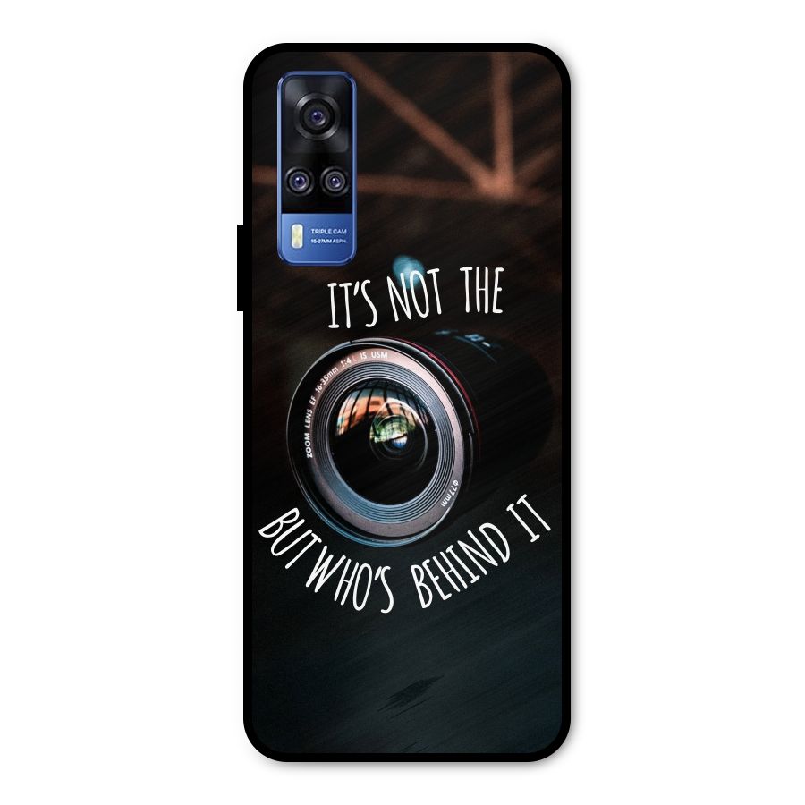 Camera Quote Metal Back Case for Vivo Y31