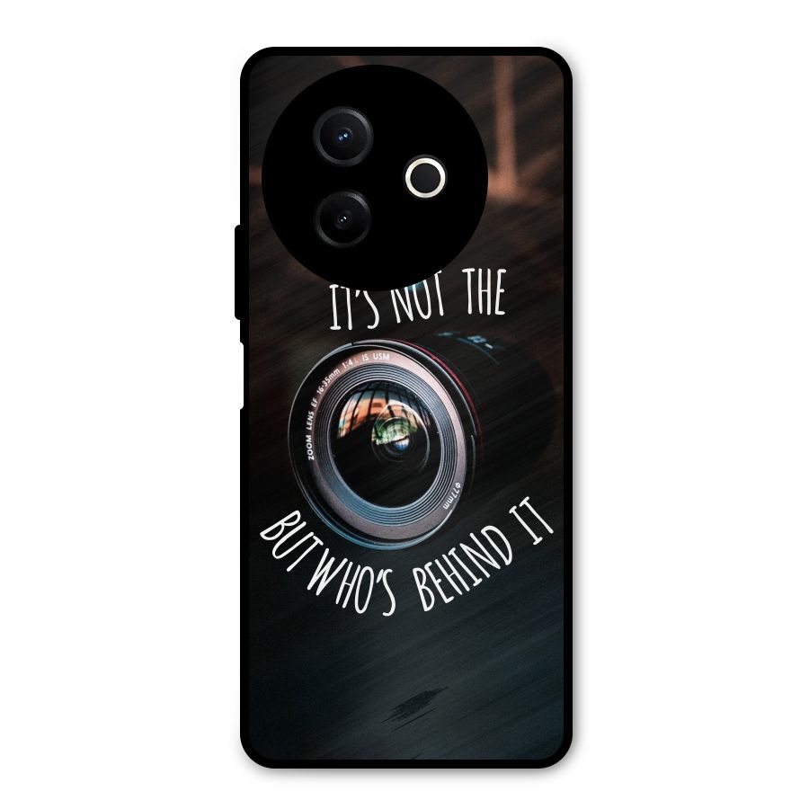 Camera Quote Metal Back Case for Vivo Y39