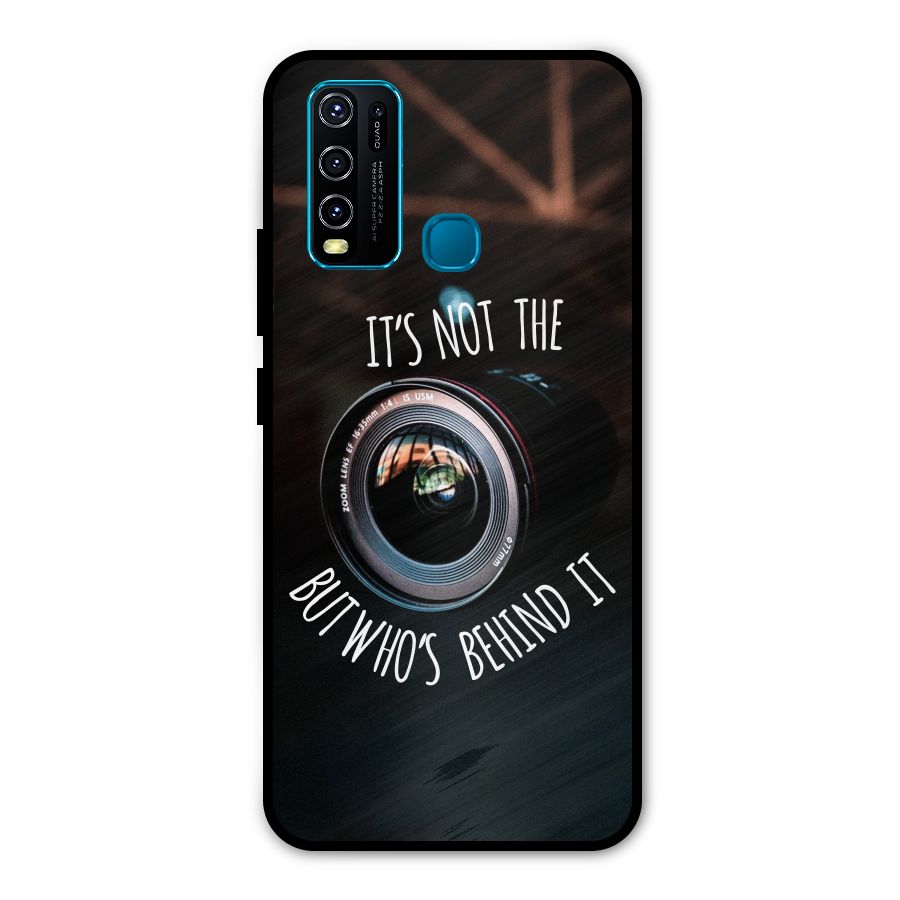 Camera Quote Metal Back Case for Vivo Y50