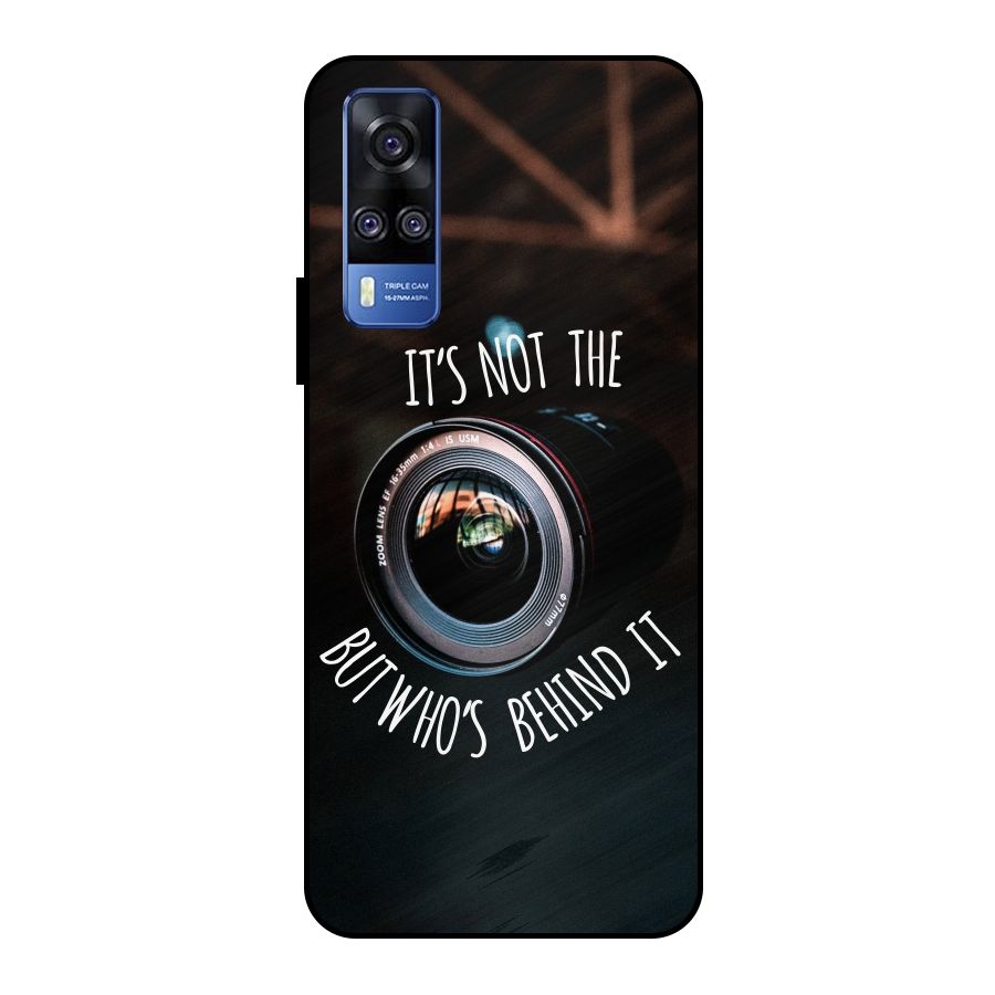 Camera Quote Metal Back Case for Vivo Y51