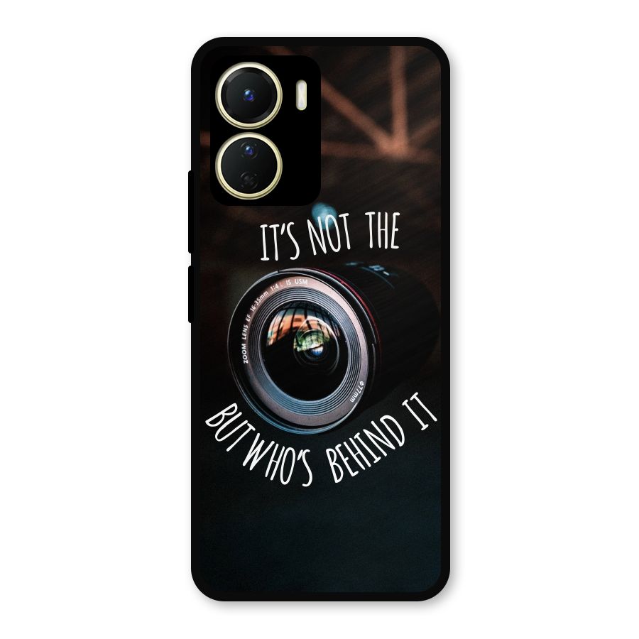 Camera Quote Metal Back Case for Vivo Y56