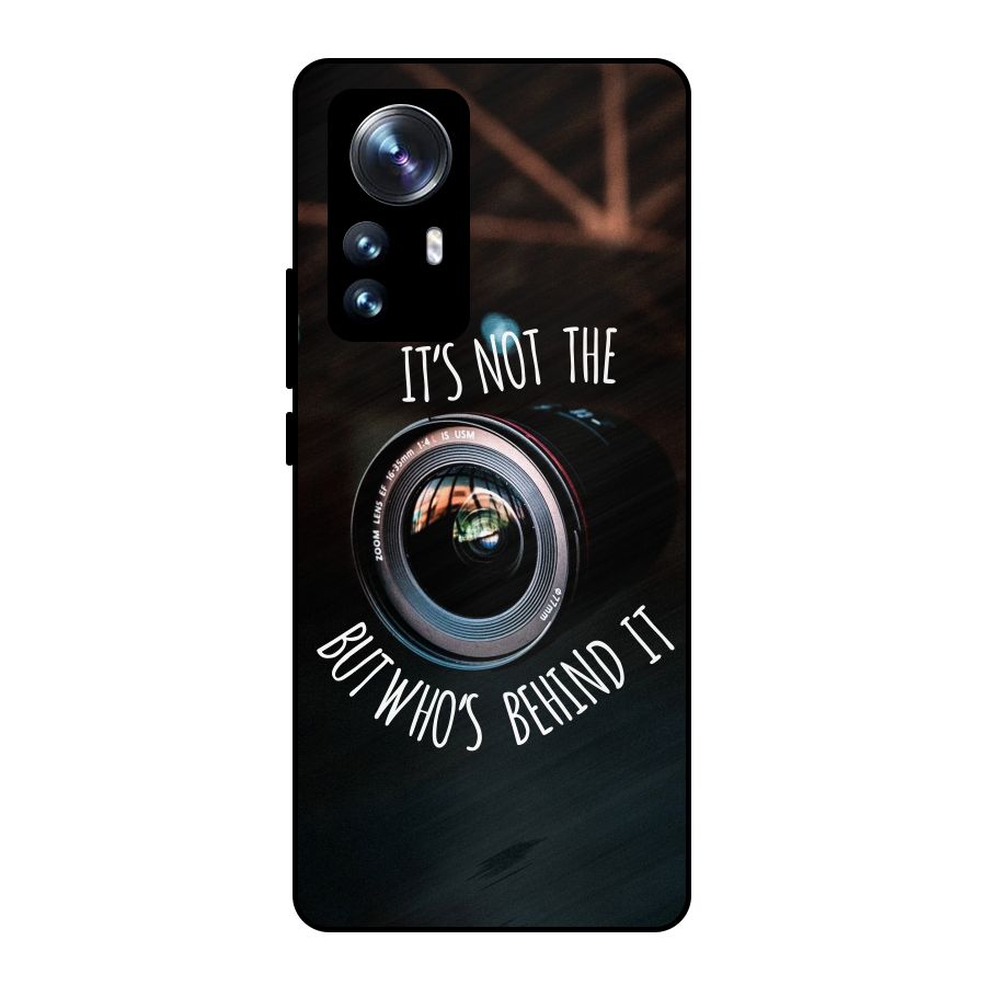 Camera Quote Metal Back Case for Xiaomi 12 Pro
