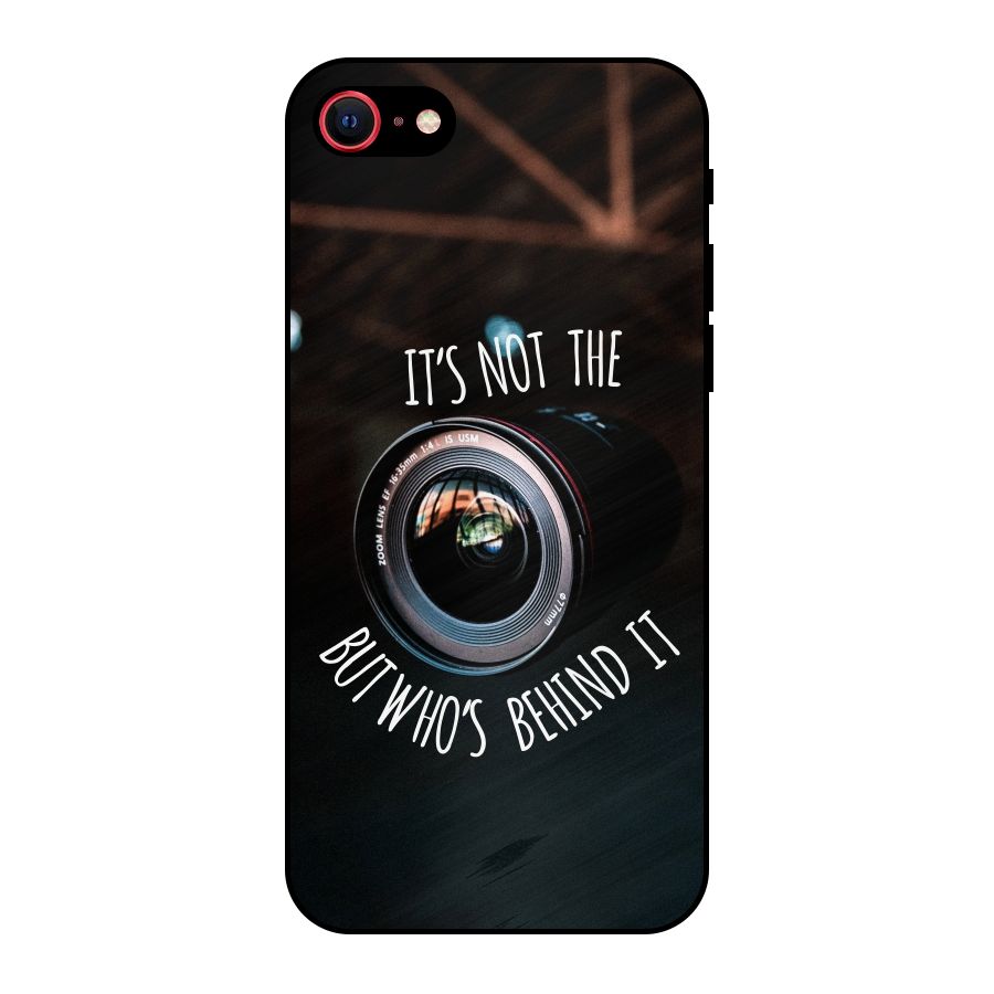 Camera Quote Metal Back Case for iPhone 7