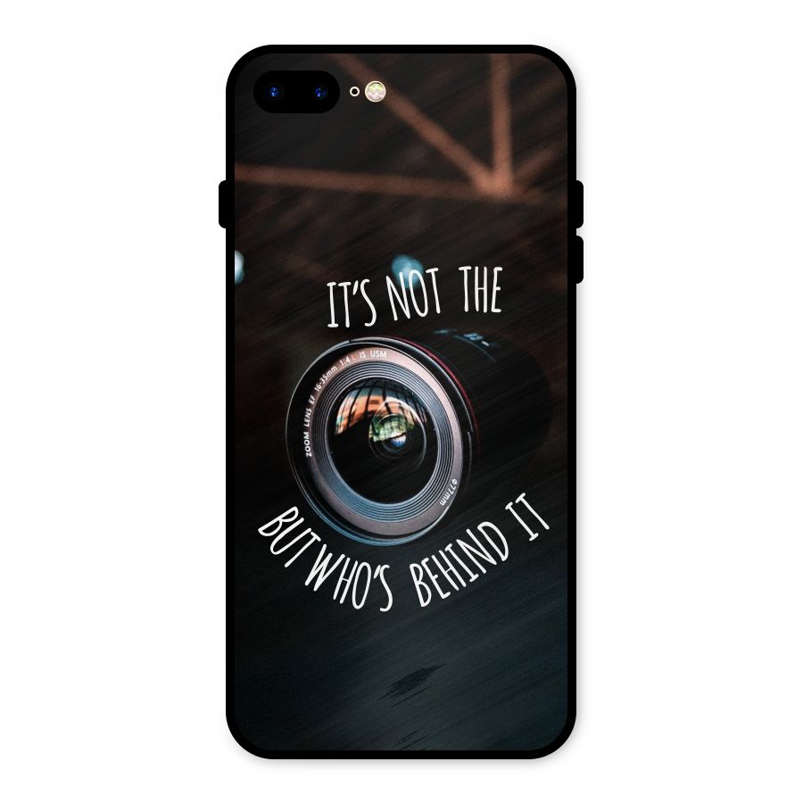 Camera Quote Metal Back Case for iPhone 7 Plus