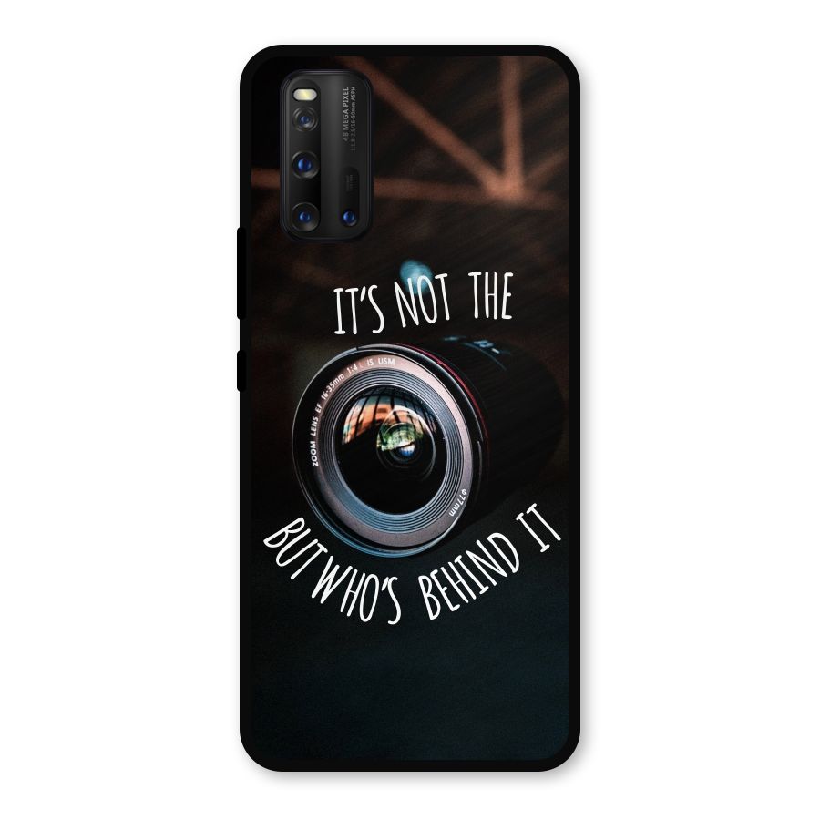 Camera Quote Metal Back Case for iQOO 3
