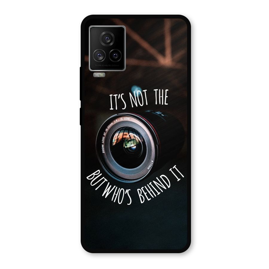 Camera Quote Metal Back Case for iQOO 7 Legend 5G