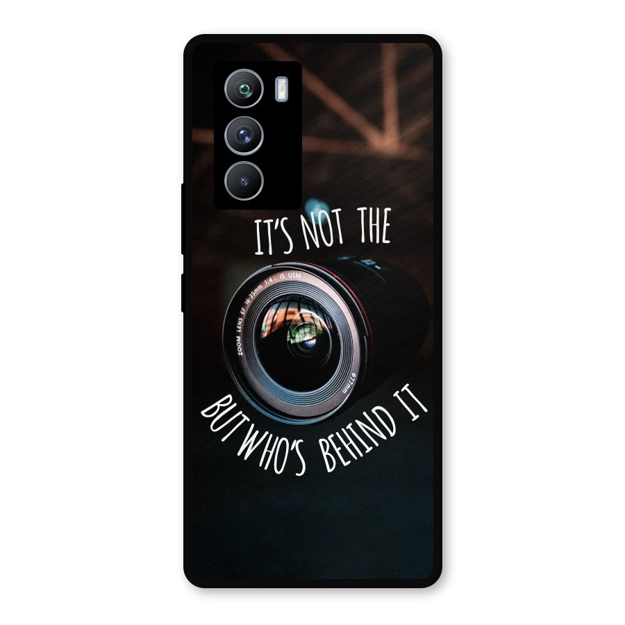 Camera Quote Metal Back Case for iQOO 9 SE