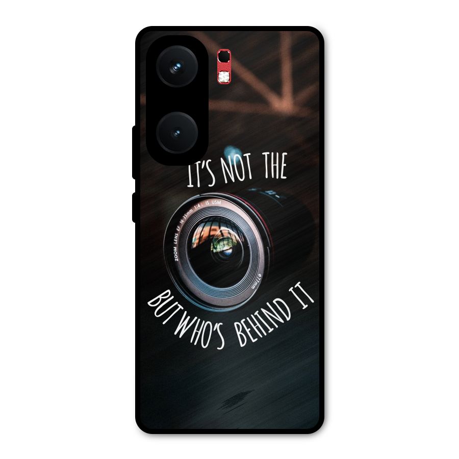 Camera Quote Metal Back Case for iQOO Neo 9 Pro