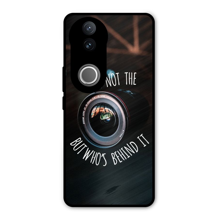Camera Quote Metal Back Case for iQOO Z10R