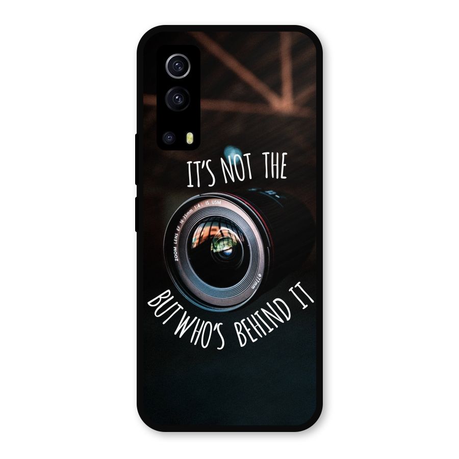 Camera Quote Metal Back Case for iQOO Z3
