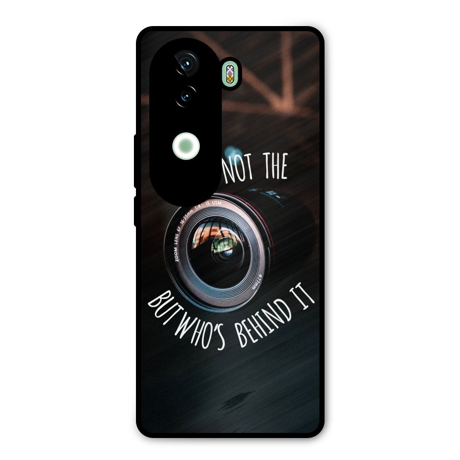 Camera Quote Metal Back Case for iQOO Z9s