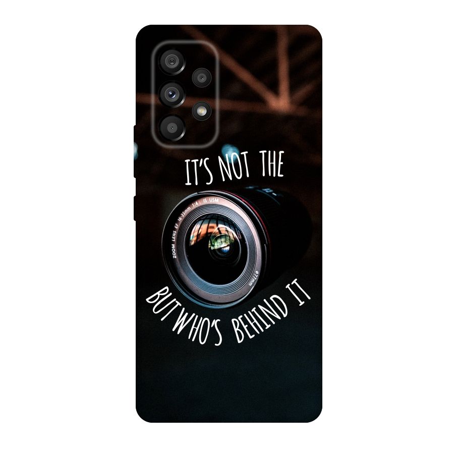 Camera Quote Original Polycarbonate Back Case for Galaxy A53 5G