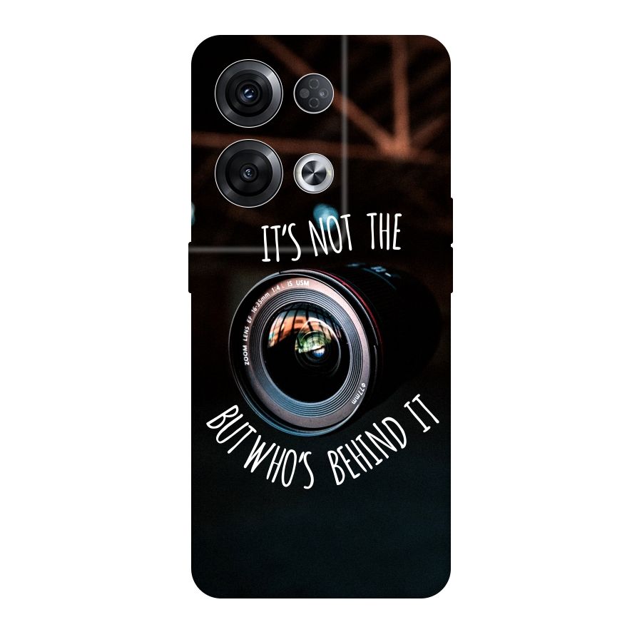 Camera Quote Original Polycarbonate Back Case for Oppo Reno8 Pro 5G
