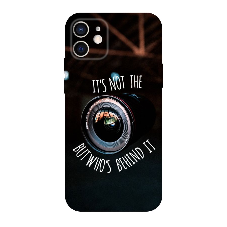 Camera Quote Original Polycarbonate Back Case for iPhone 12