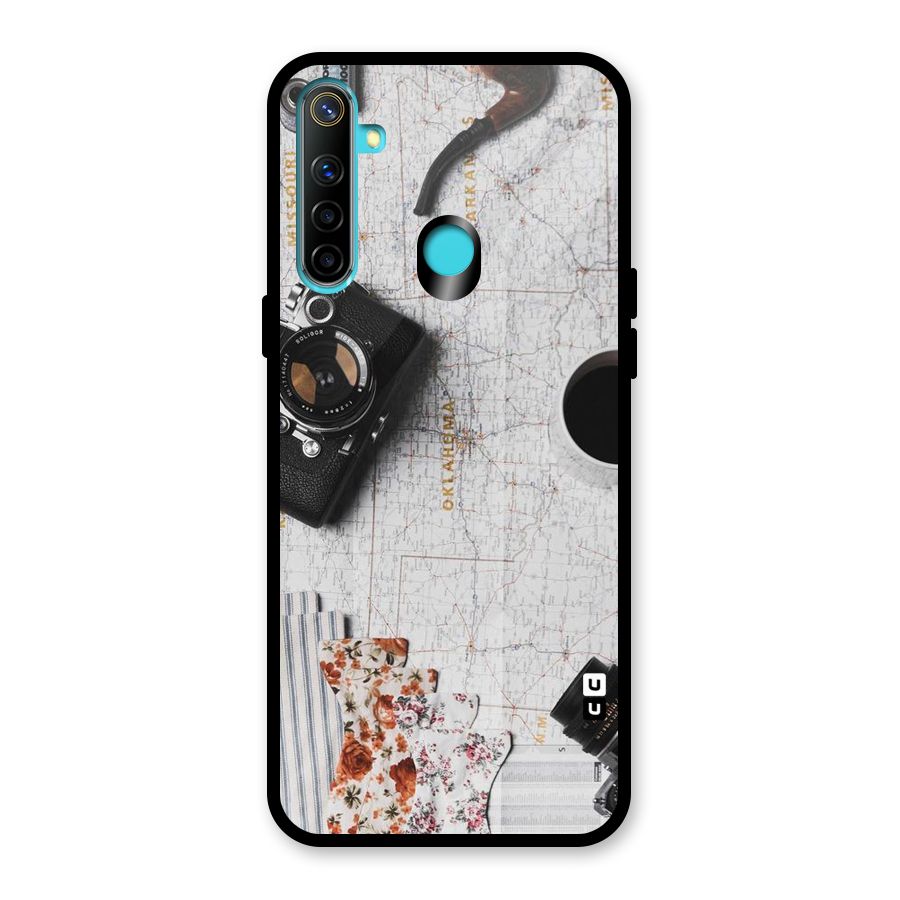 Camera Smoky Pipe Glass Back Case for Realme Narzo 10
