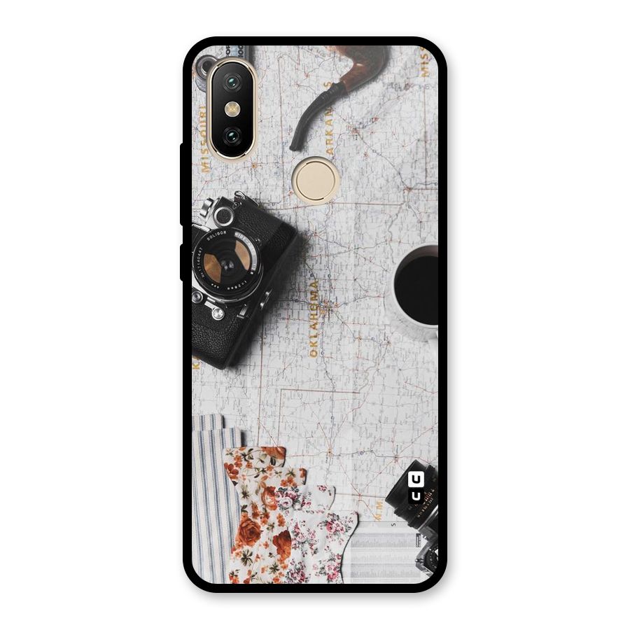 Camera Smoky Pipe Glass Back Case for Redmi A2