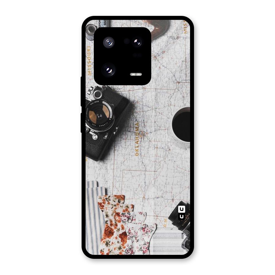 Camera Smoky Pipe Glass Back Case for Xiaomi 13 Pro