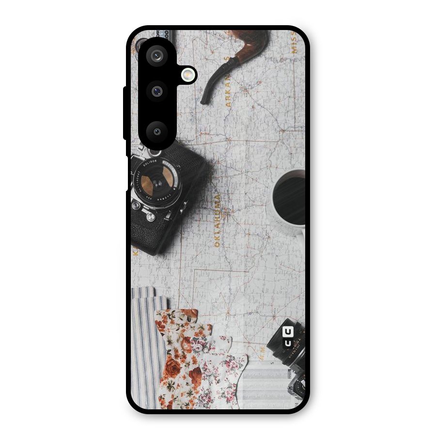 Camera Smoky Pipe Metal Back Case for Galaxy M16