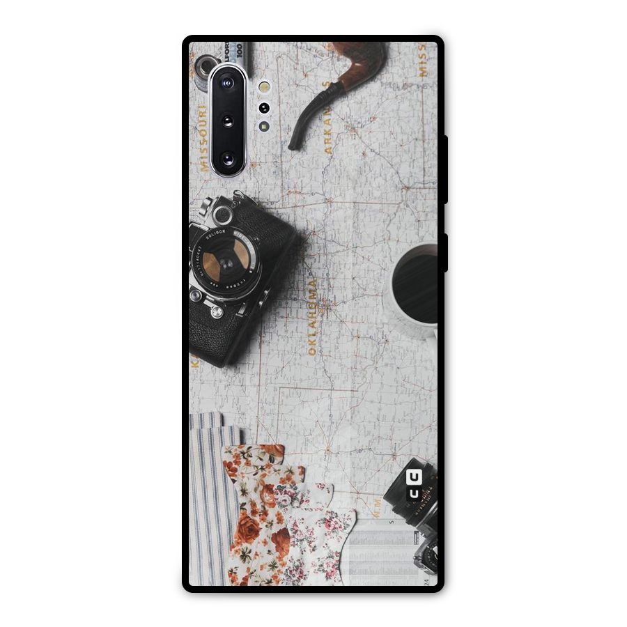 Camera Smoky Pipe Metal Back Case for Galaxy Note 10 Plus