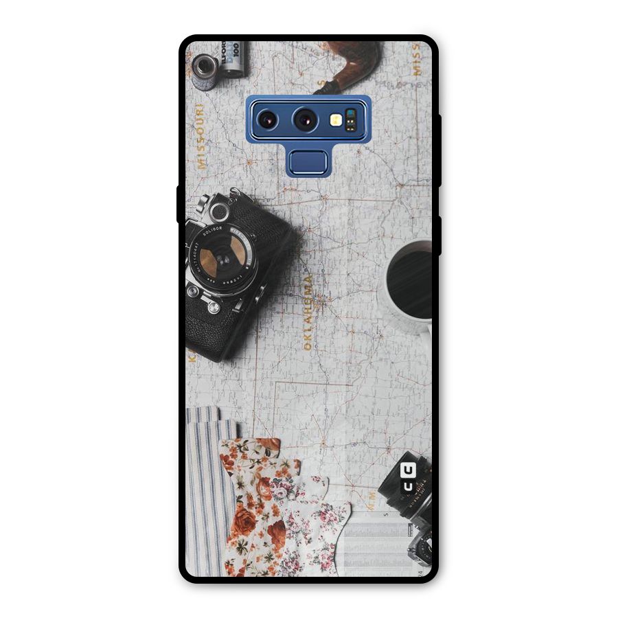 Camera Smoky Pipe Metal Back Case for Galaxy Note 9