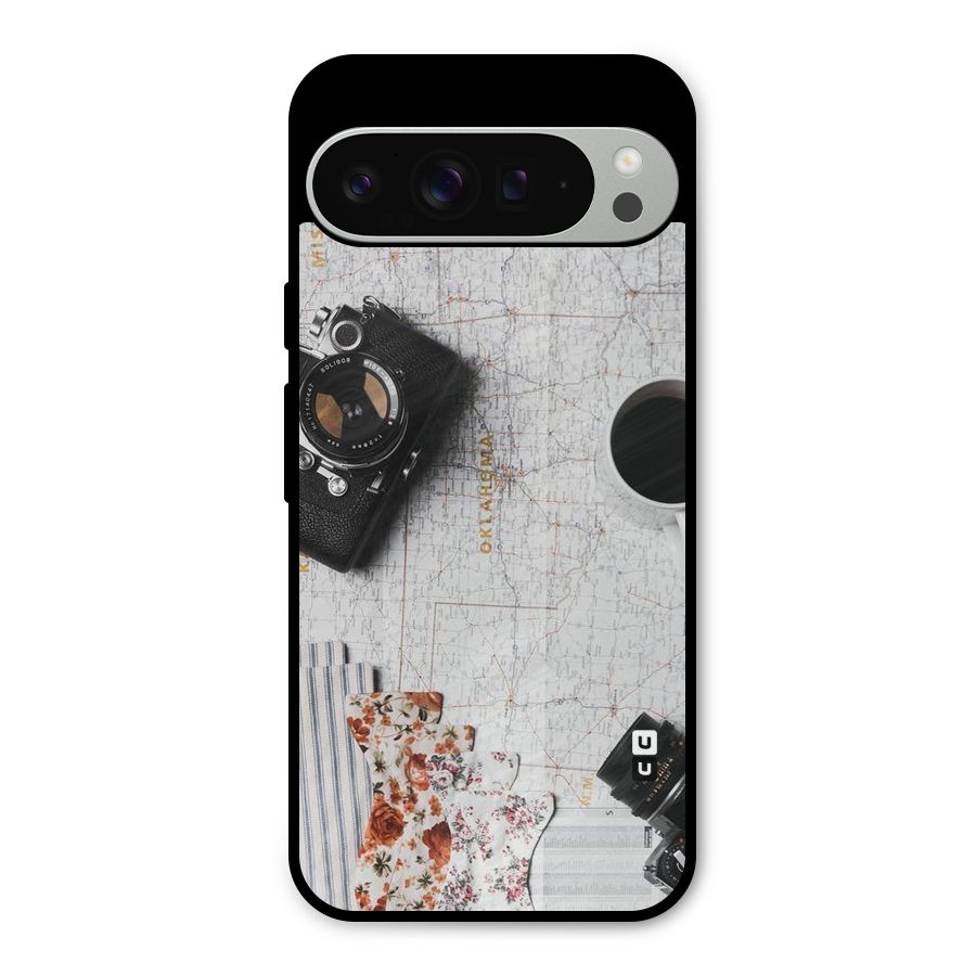 Camera Smoky Pipe Metal Back Case for Google Pixel 9 Pro XL