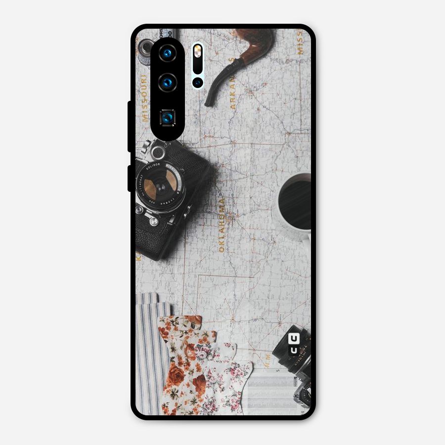 Camera Smoky Pipe Metal Back Case for Huawei P30 Pro