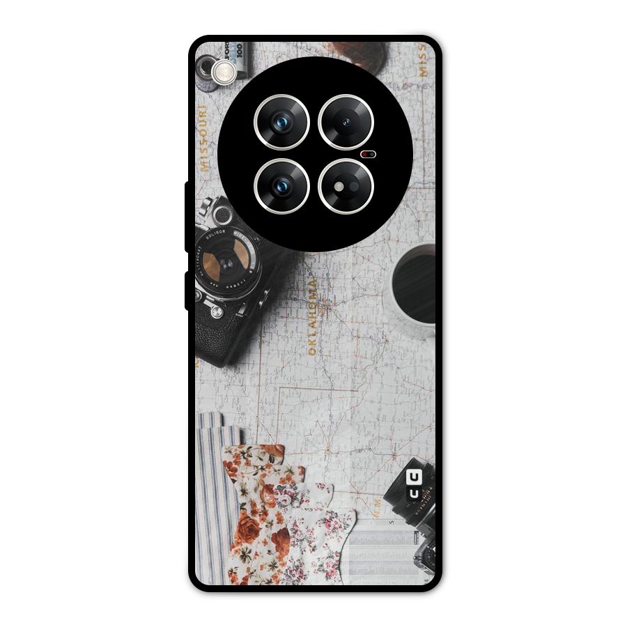 Camera Smoky Pipe Metal Back Case for Infinix Zero 40 5G