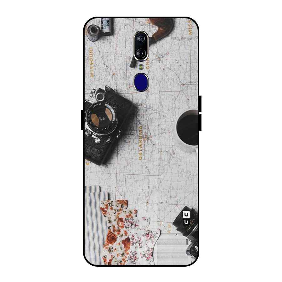 Camera Smoky Pipe Metal Back Case for Oppo F11