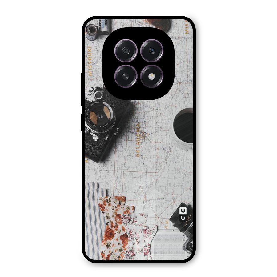 Camera Smoky Pipe Metal Back Case for Oppo F29