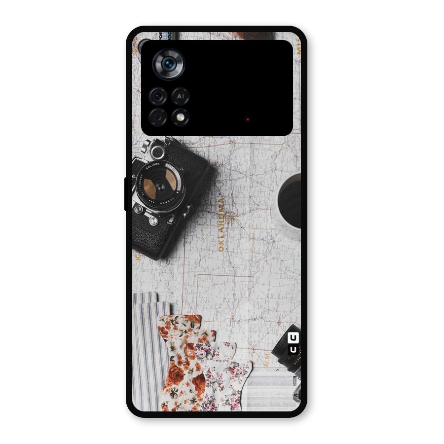 Camera Smoky Pipe Metal Back Case for Poco X4 Pro 5G