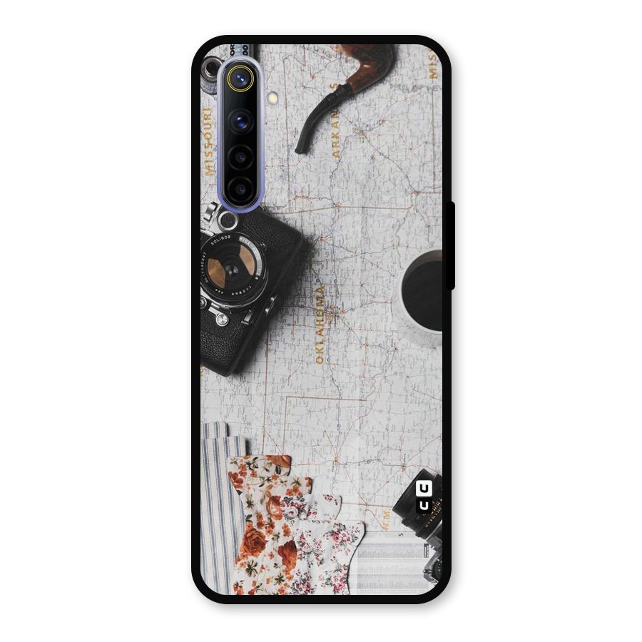 Camera Smoky Pipe Metal Back Case for Realme 6