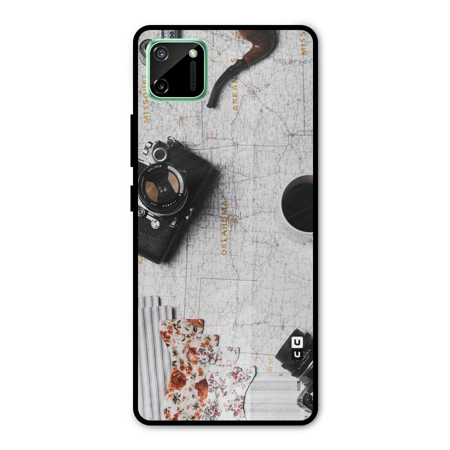 Camera Smoky Pipe Metal Back Case for Realme C11