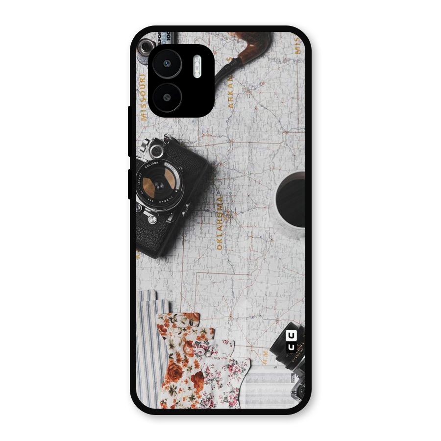 Camera Smoky Pipe Metal Back Case for Redmi A2