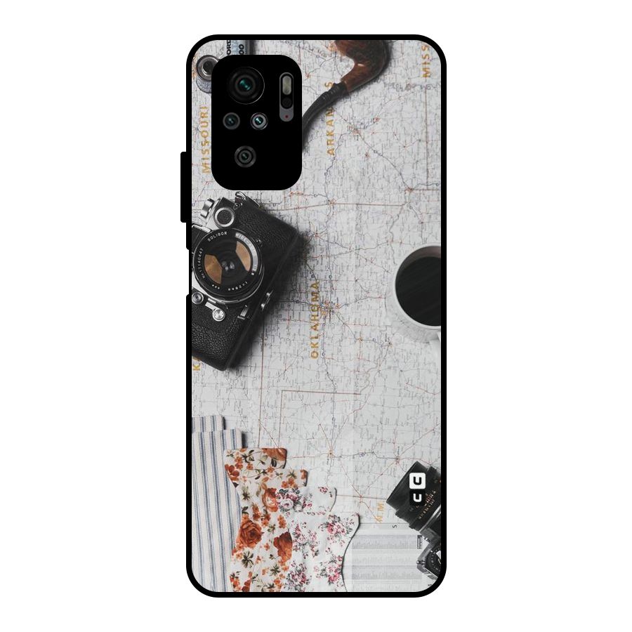 Camera Smoky Pipe Metal Back Case for Redmi Note 10S