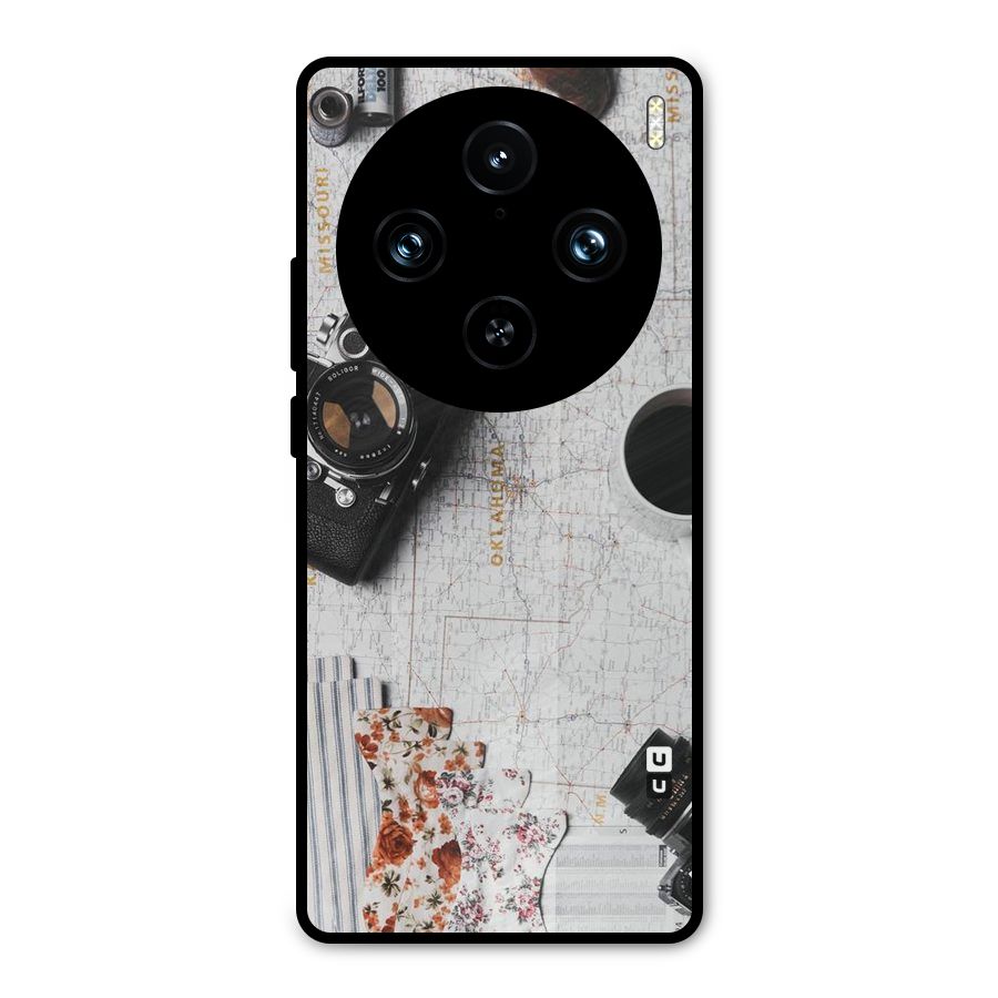 Camera Smoky Pipe Metal Back Case for Vivo X100 Pro