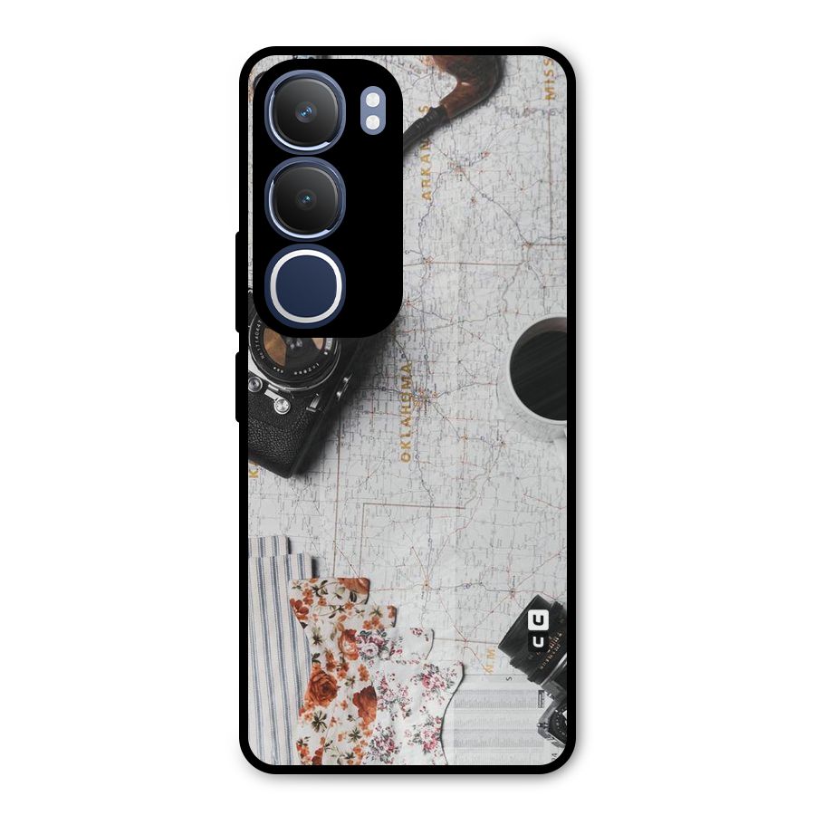 Camera Smoky Pipe Metal Back Case for Vivo Y29