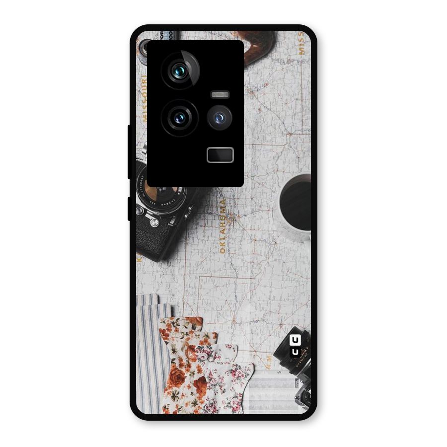 Camera Smoky Pipe Metal Back Case for iQOO 11 5G