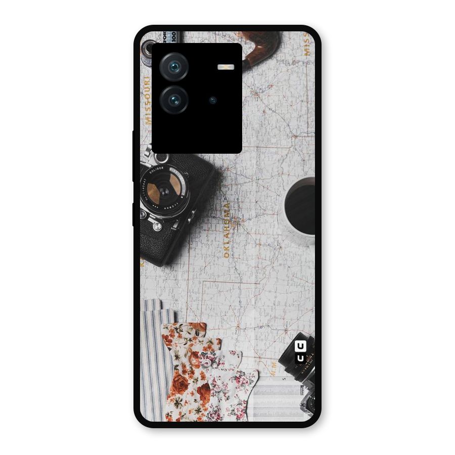 Camera Smoky Pipe Metal Back Case for iQOO Neo 6 5G