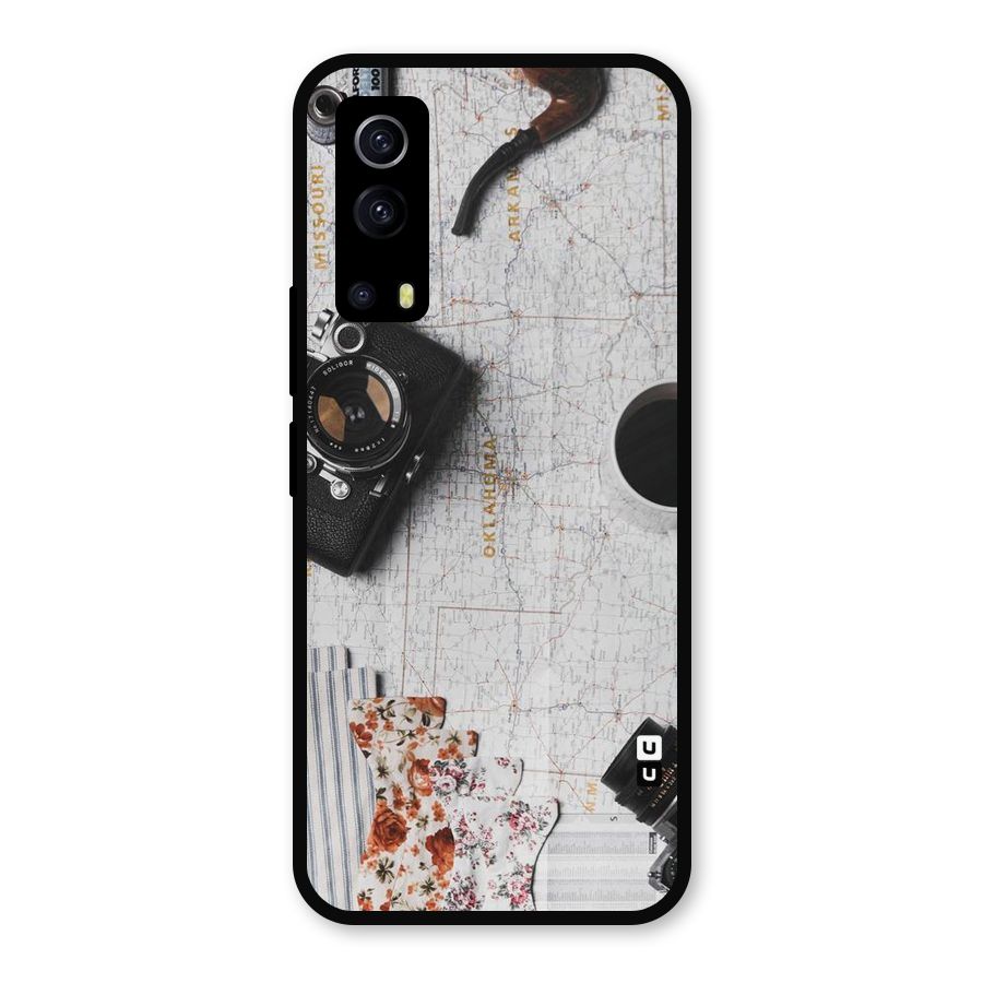 Camera Smoky Pipe Metal Back Case for iQOO Z3